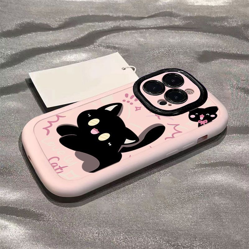 case OPPO Anak Kucing yang Terkejut Casing ponsel cocok untuk OPPO A15 A16 A17 A53 A54 A55 A57 A58 C