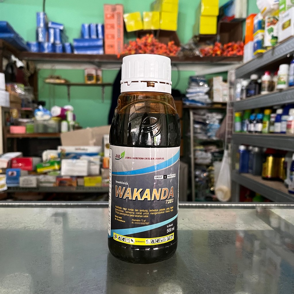INSEKTISIDA WAKANDA 72 EC 500 ML ABAMEKTIN 72 G/L PENGENDALI THRIPS