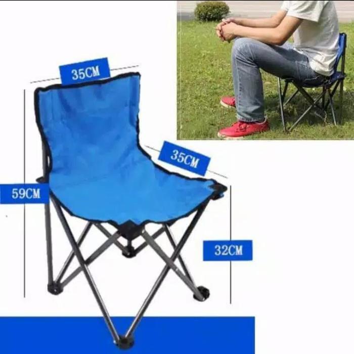 kursi lipat panjang / kursi lipat / portable / outdoor / kursi santai Ptomo