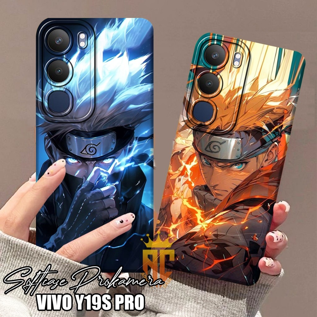 Softcase VIVO Y19S PRO - Y19S Terbaru Fashion Case Motif Naruto Shippuden - Case Hp Vivo - Case Terb