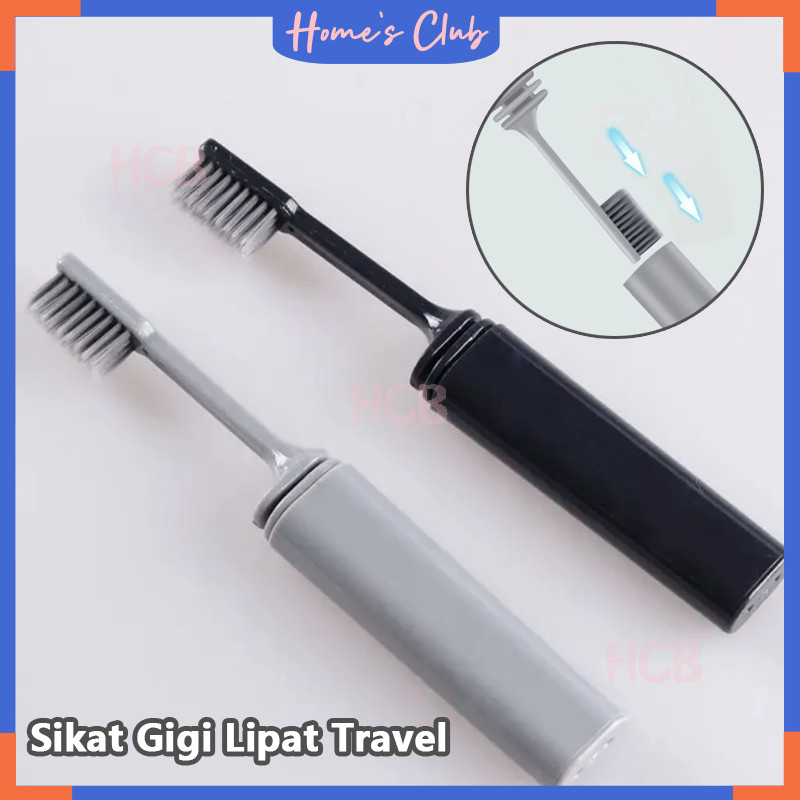Sikat Gigi Traveling Lipat / Sikat Gigi Travel / Sikat Gigi Lipat Travel