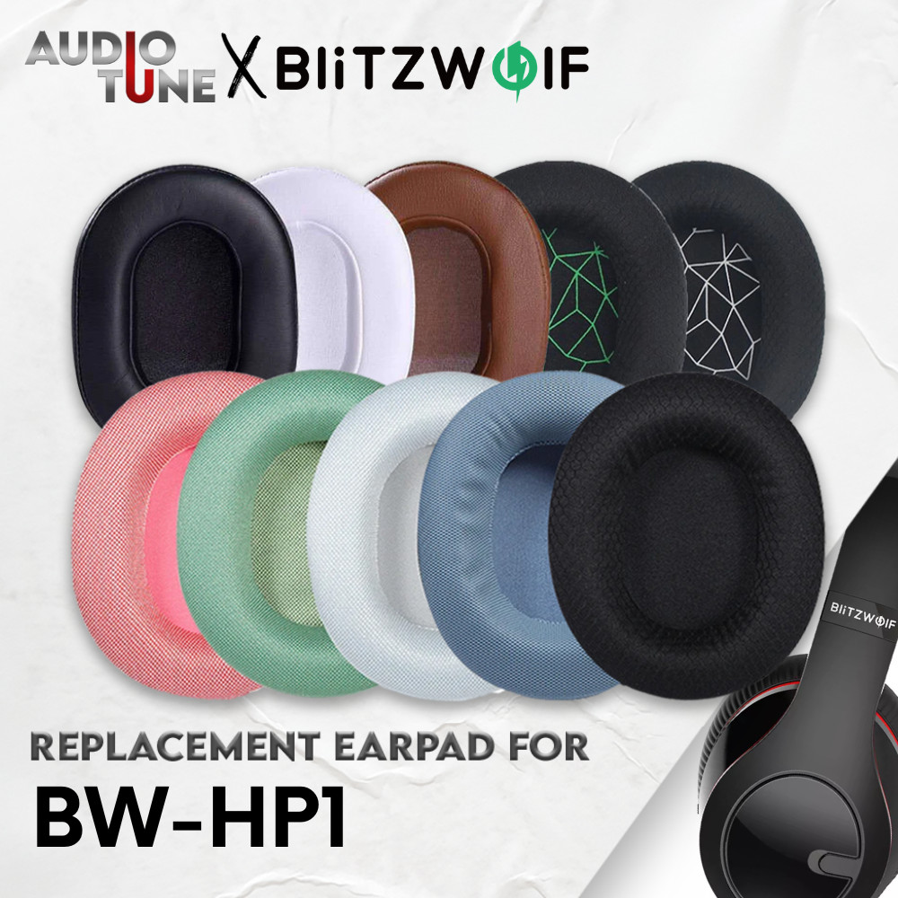 Earpad Earcup Earcushion  Blitzwolf BW-HP1  Pad Busa Bantalan Foam