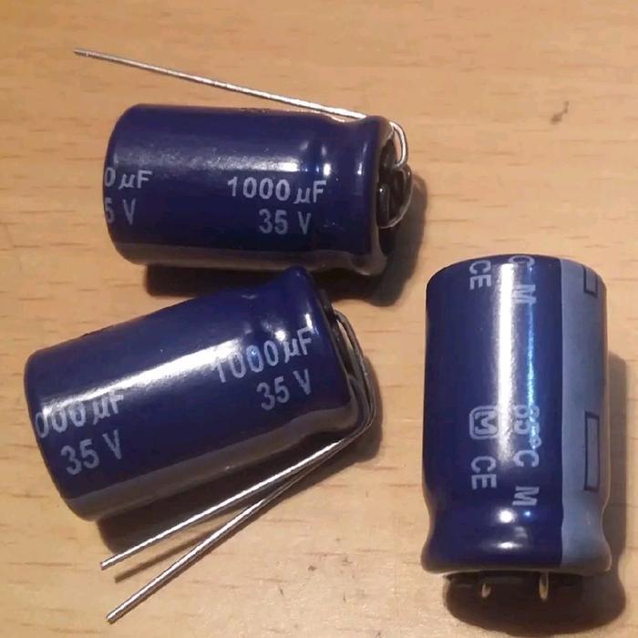 Elco Elko 1000uF/35v 1000uf 35v M Series Panasonic BERKUWALITAS...