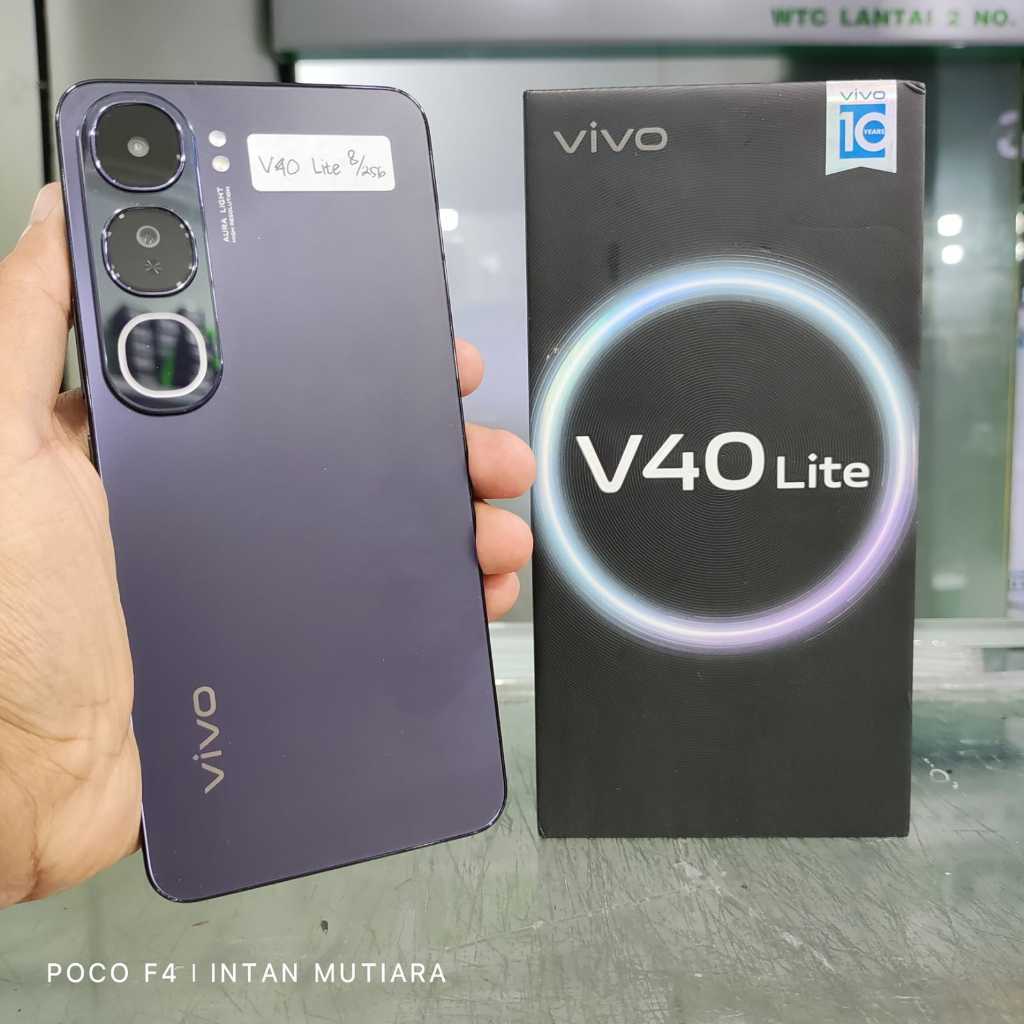 Vivo V40 Lite 4G | 5G Ram 8/128GB | Ram 8/256GB Second Resmi Gadget Style Store