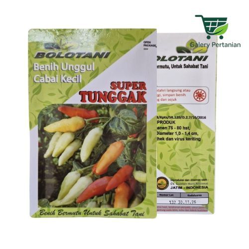 Benih Cabe Super Tunggak 10gr Original Bolotani – Tahan Layu & Virus Keriting