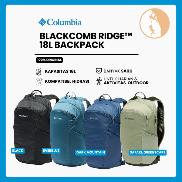 Tas Ransel Unisex Daypack/Hiking - Columbia Blackcomb Ridge 18L Backpack