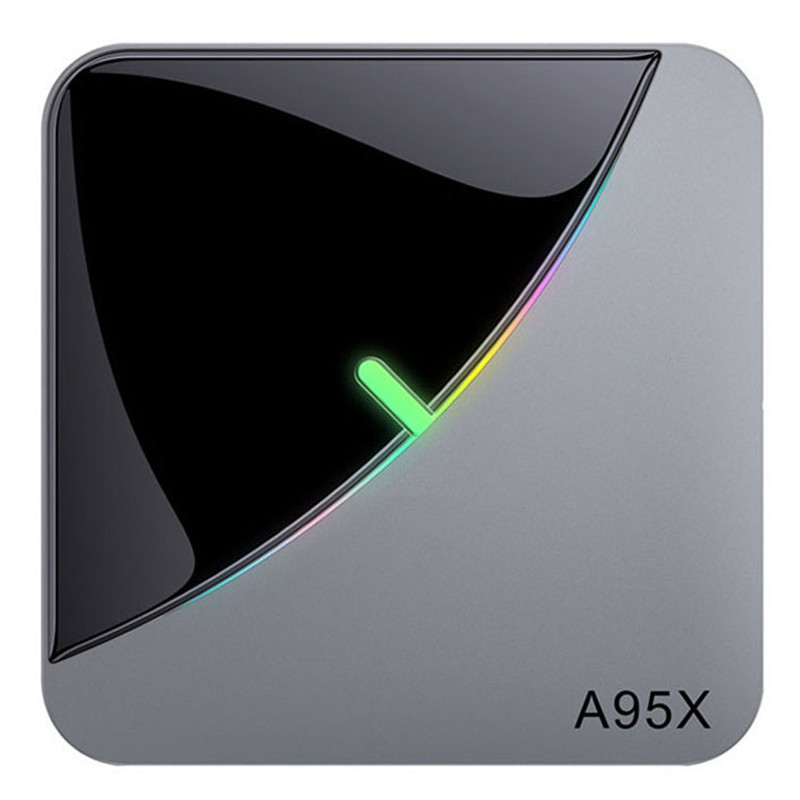 2023 Smart TV Box A95X F3 AIR Amlogic S905X3 Android 90 RGB Light Smart TV BOX 4GB 32GB Dual Wifi 4K