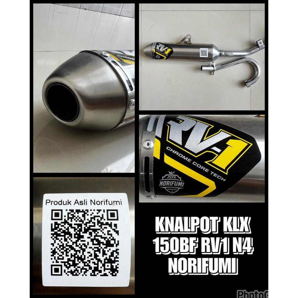 Knalpot NORIFUMI RV1 N4 Original - KLX