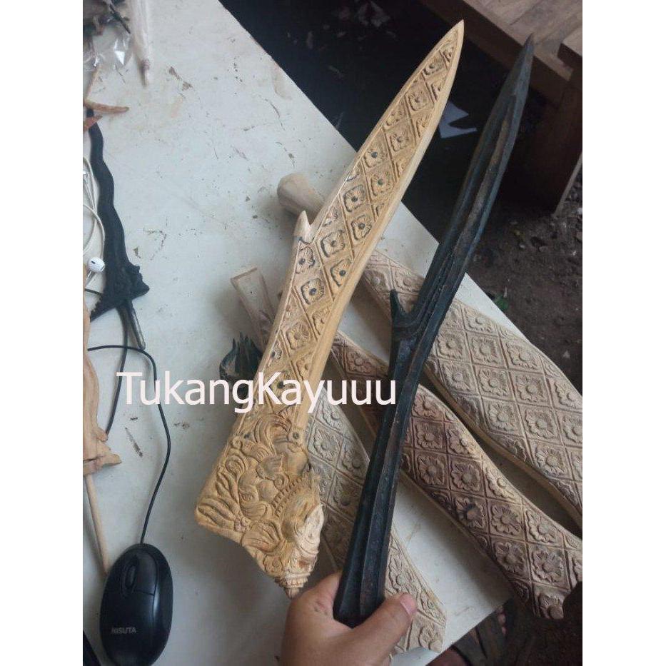 Pedang lar bango sepuh tangguh majapahit lengkap Antikan Murah TK764 LP