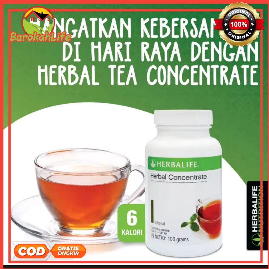 Herbalife Original 100% herbalife concentrate Teh Pembakar Lemak Teh Diet Teh Thermojentic