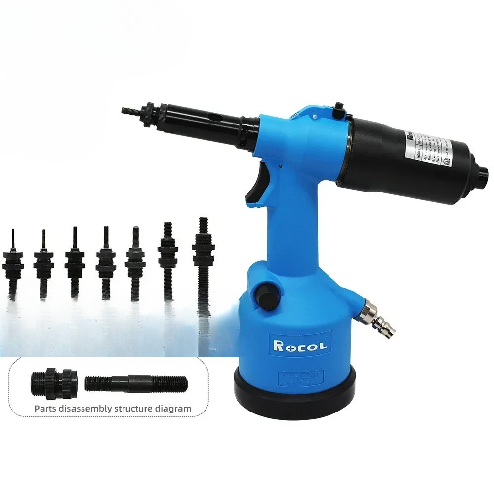 ROCOL Pneumatic Rivet Nut  Kit Industrial Adjustable stroke Pneumatic Hydraulic Automatic Riveter To