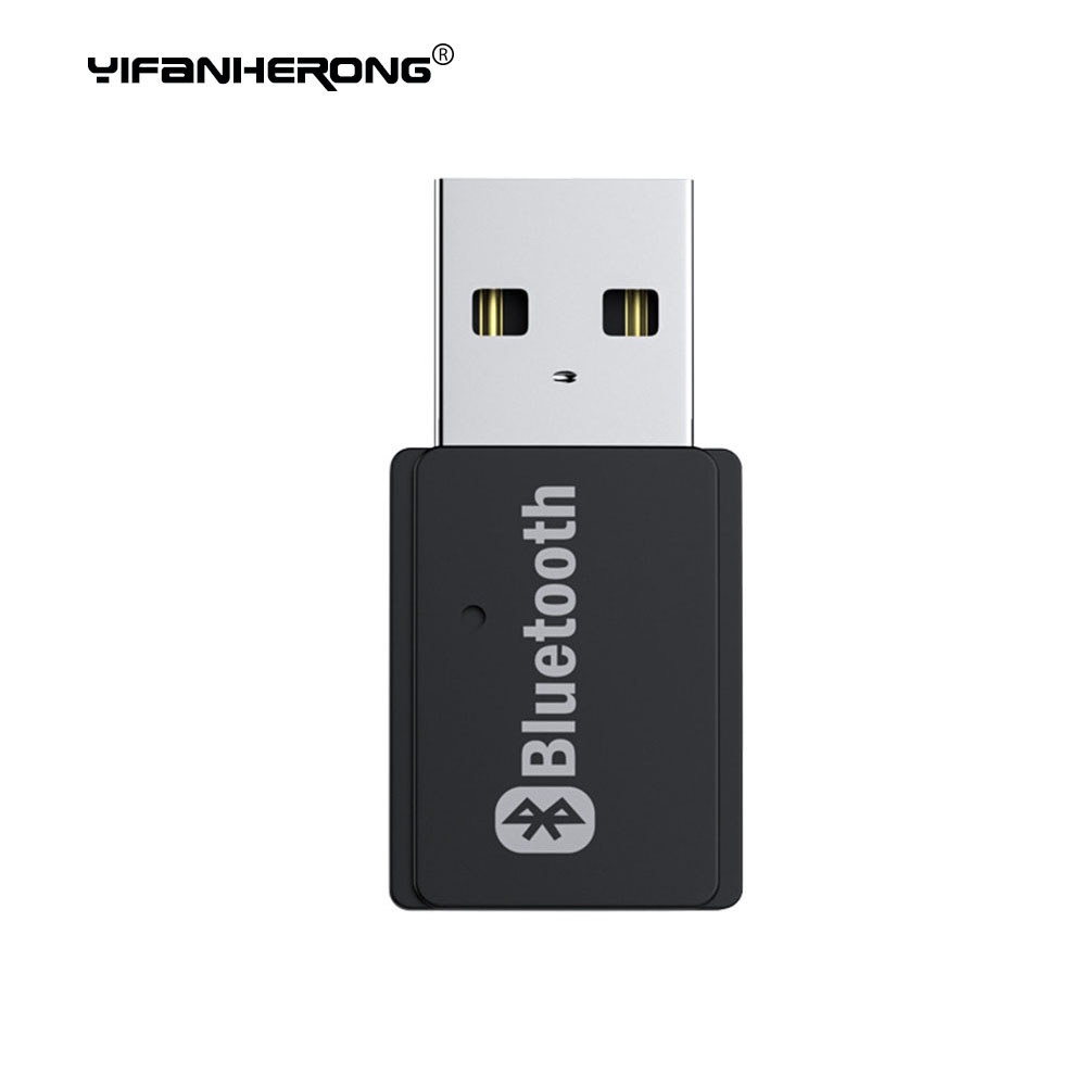 Mini USB Adapter BluetoothCompatible 50 AD2P Transmitter Wireless Stereo Auo Music Adapter For Windo