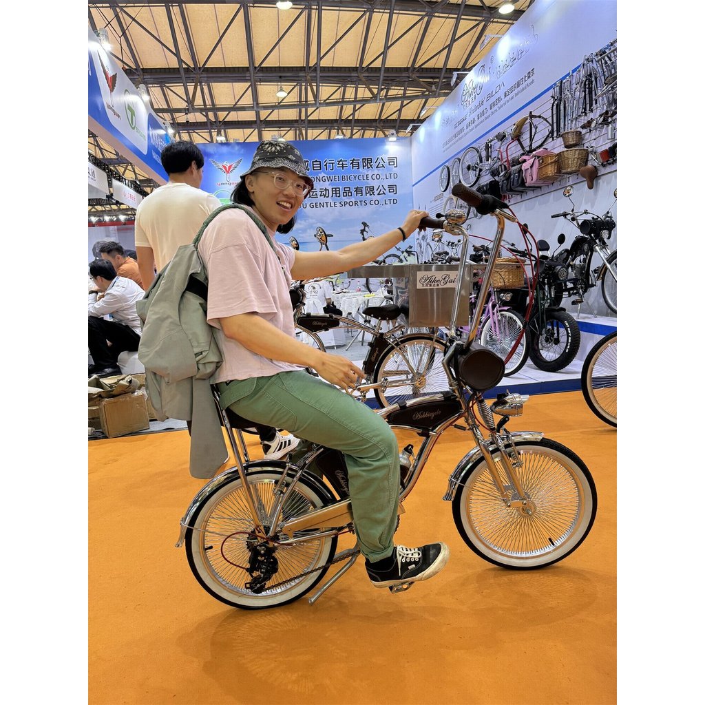 20inch Lowrider Bike Hot Sales Trending Product Bright Chrome Bike Apes Handlebar Cool Stylish