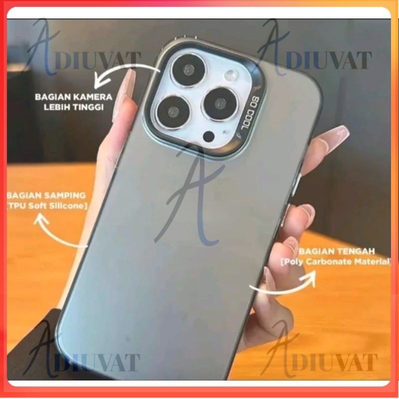 PROMO SoftCase HdrCase Imd Itel P55 4G/Itel P55 NFC Silikon Haybrid Hologram Pelindung Belakang HP C