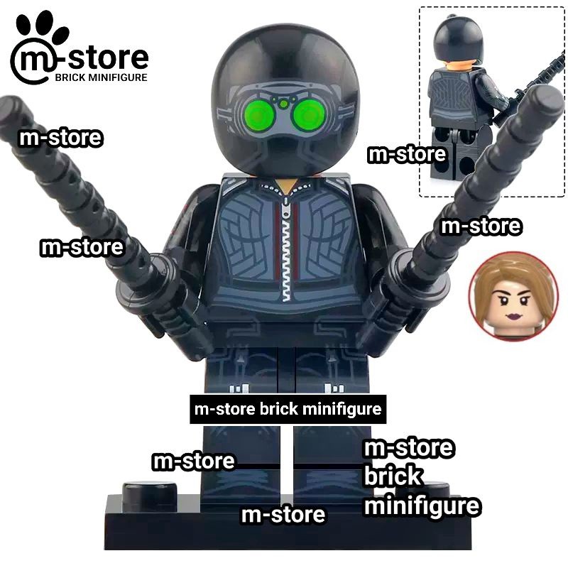 mainan kreatif edukatif hawkeye yelena belova black widow