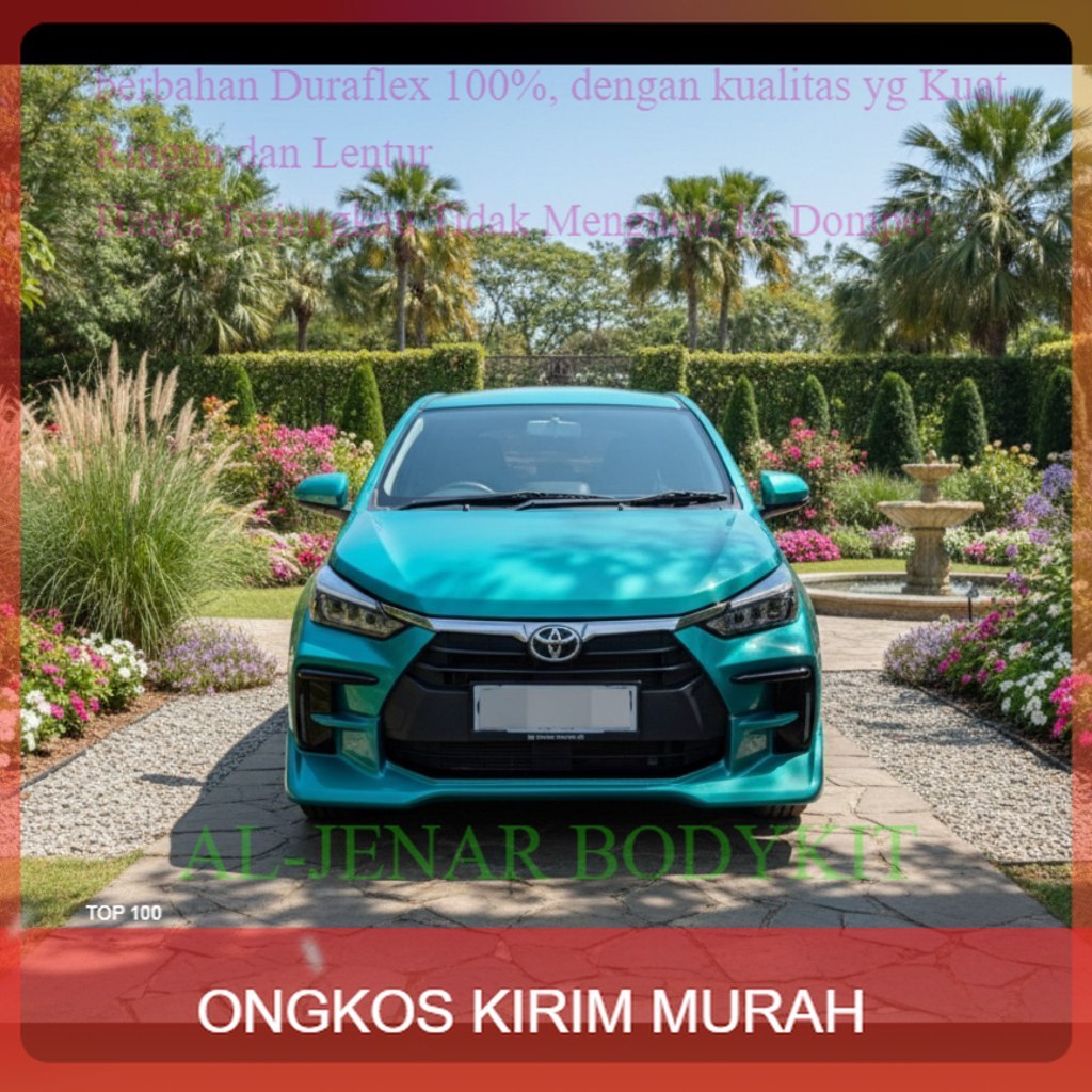 PROMO BODYKIT TOYOTA AGYA GR 2023-2026 BODYKIT AGYA GR BODIKIT AGYA GR BODY KIT AGYA GR