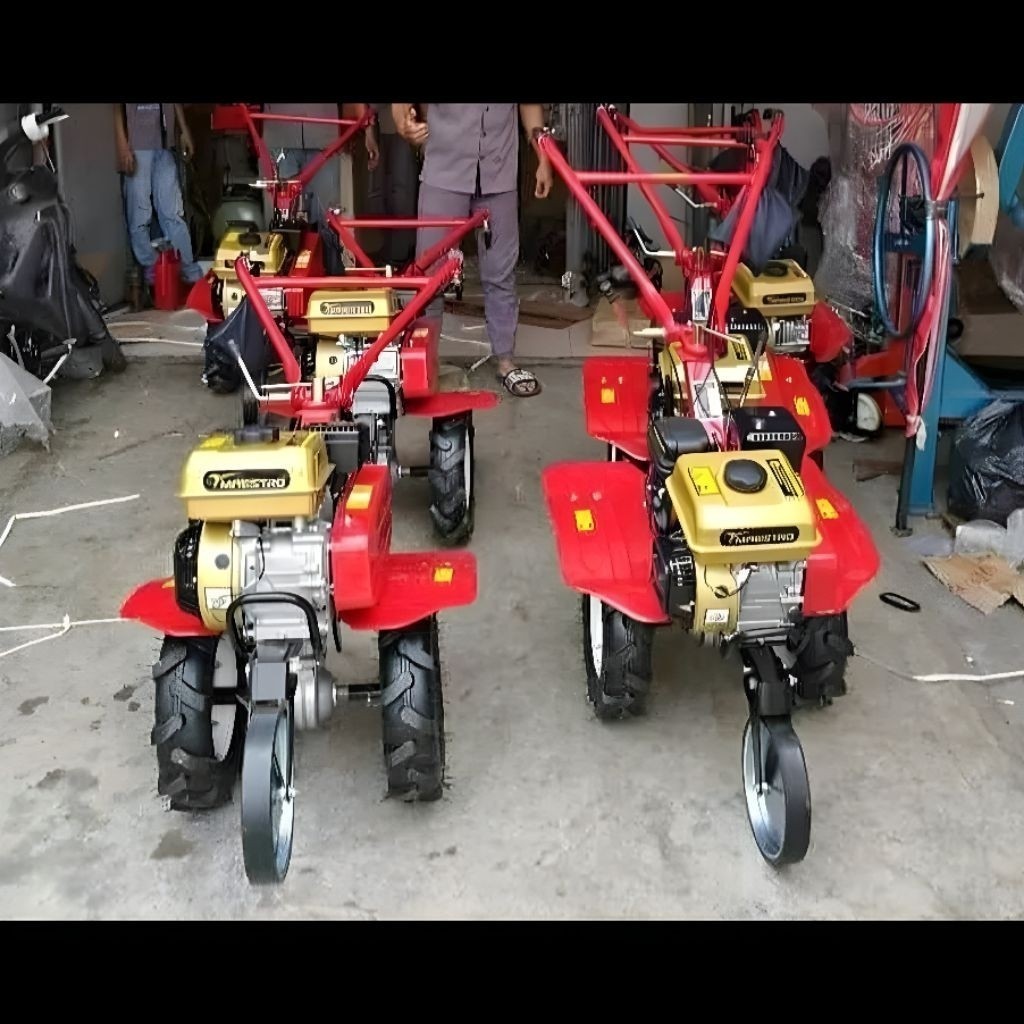 Traktor Mini Bajak Kebun Tiller Maestro KB500T Traktor Mini Bajak Sawah