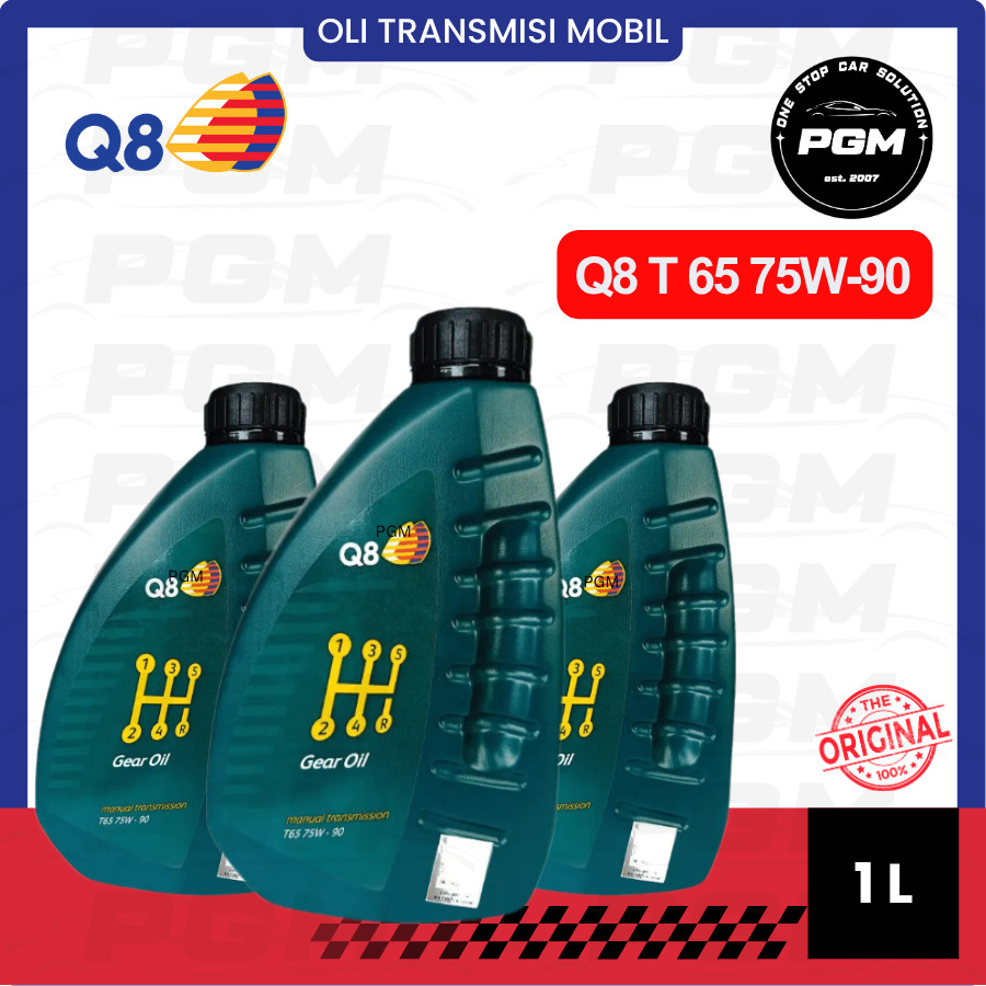 Oli Transmisi Manual/Gear Q8 T 65 75W90 1L (Dijamin Ori 100%)