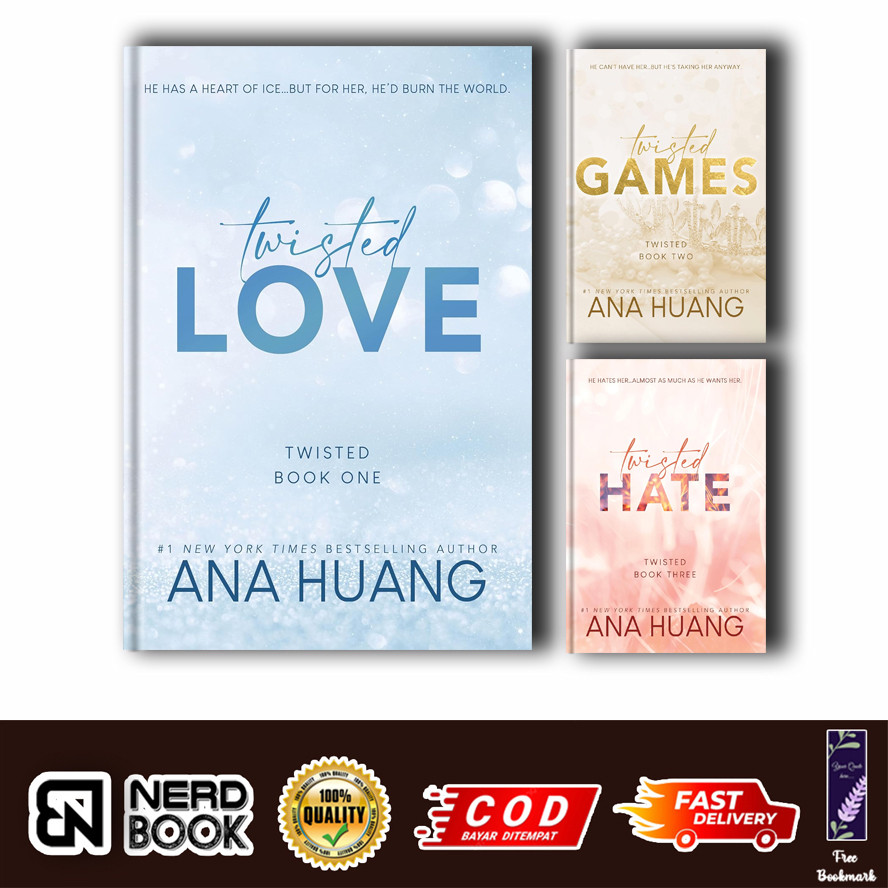 Twisted Love, Twisted Games, Twisted Hate, Twisted Lies by Ana Huang (English)