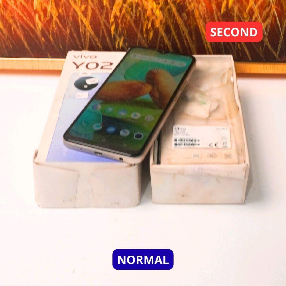 VIVO Y02 3/32 GB HP SECOND ORIGINAL SINAR MUTIARA CELL
