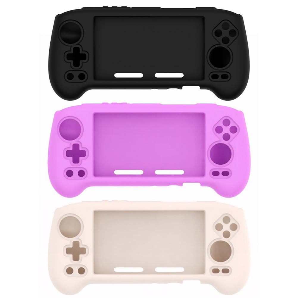 For ANBERNIC RG556 Game Console Silicone Case Drop-proof Shockproof Protective Cover for Anbernic RG