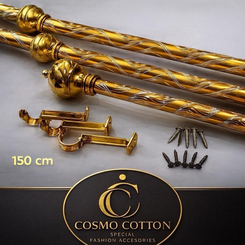 Batang Tiang Tongkat Rollet Besi Gorden Hordeng Korden Full set