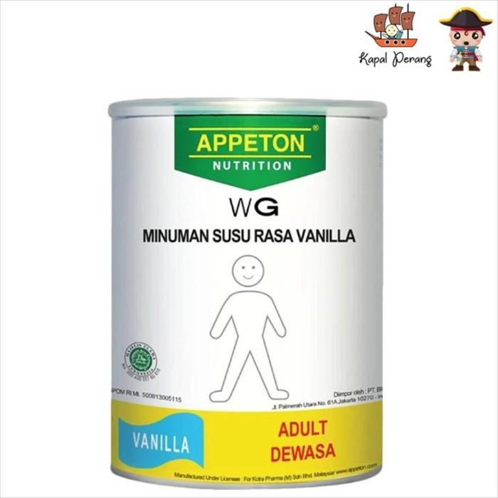 [WARKOP RENI] Appeton WG Adult 450 gram Vanila _ Nutrisi Dewasa
