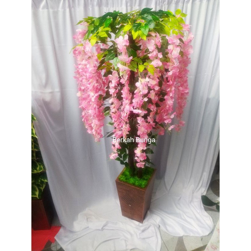 pohon plastik- pohon dekorasi- pohon artificial- pohon plastik- pohon sakura artificial