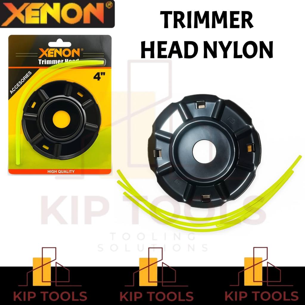 XENON - Head Trimmer Potong Rumput + Senar 4 Inchi XENON / Dudukan Mesin Potong Rumput