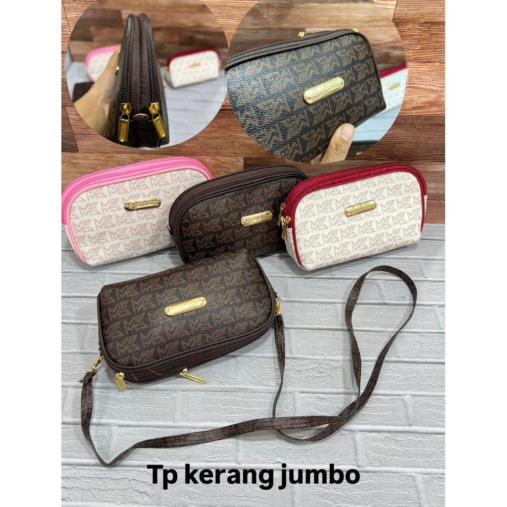 TAS SELEMPANG WANITA KERANG JUMBO - TAS DOMPET WANITA