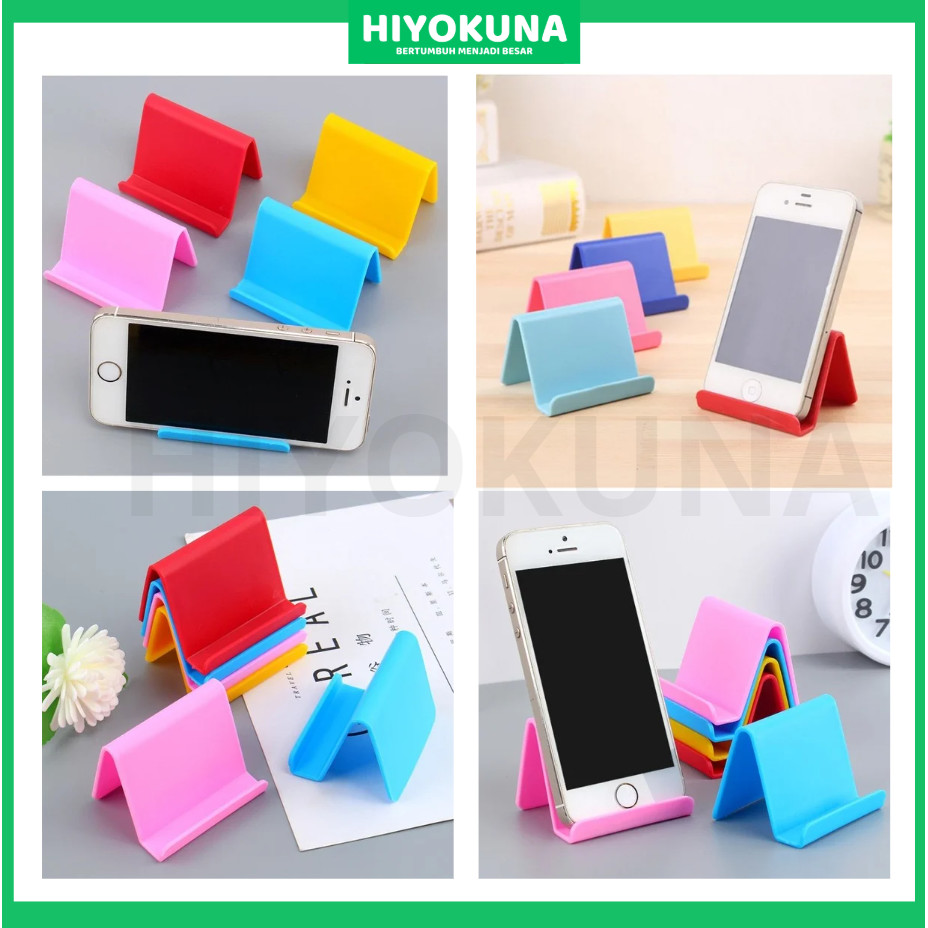 Stand Holder HP Dudukan Penyangga HP Serbaguna Sandaran HP Meja Lipat Portable Adjustable Untuk Meja