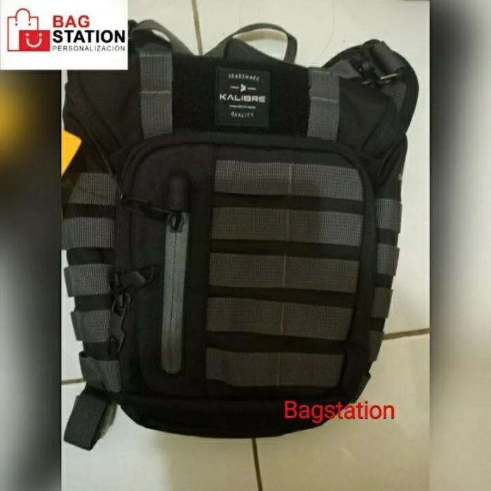 TAS SELEMPANG KALIBRE DELTA SEVEN ORI TAS PAHA KALIBRE DELTA SEVEN ORI - Hitam