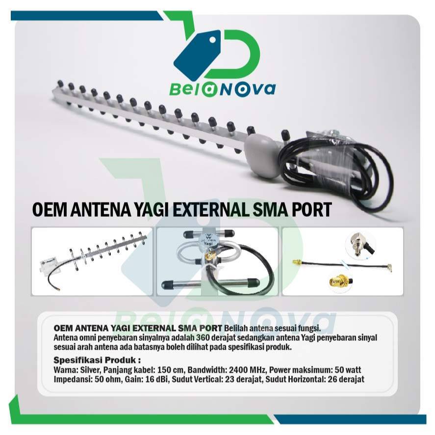 AccessGo Oem Antena Yagi External Sma Port