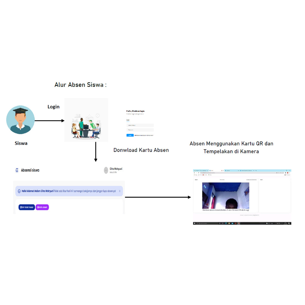 Aplikasi Absensi Siswa Dengan QR Code
