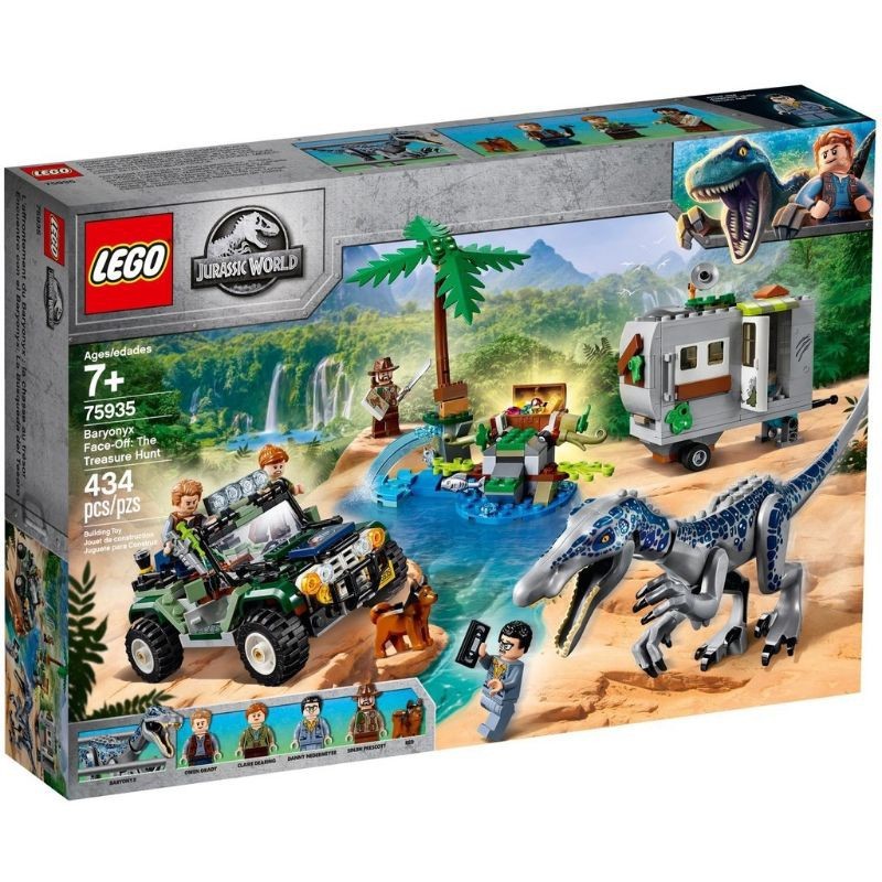 Lego 75935 Jurassic World Baryonyx Face-Off The Treasure Hunt