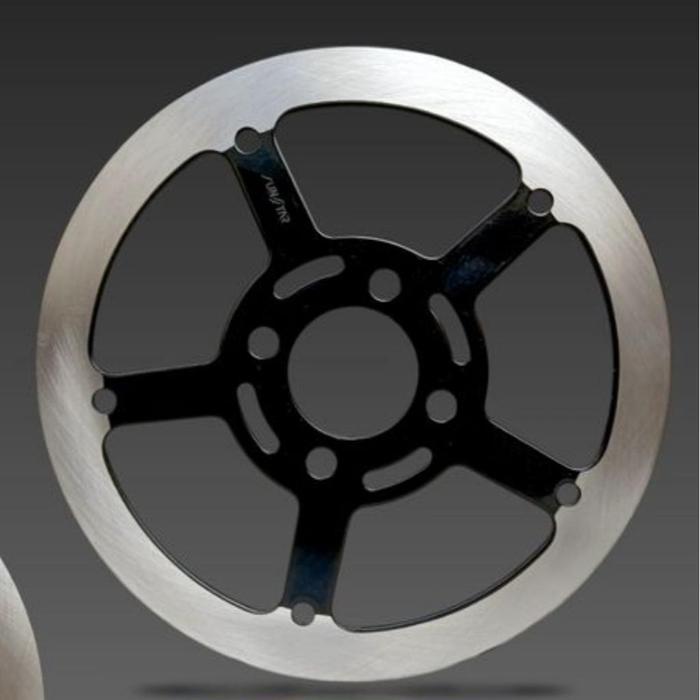 Piringan Depan baut 4 datar Smash Shogun Spin Skywave SkyDrive Hayate Disk Cakram Depan Variasi Moto