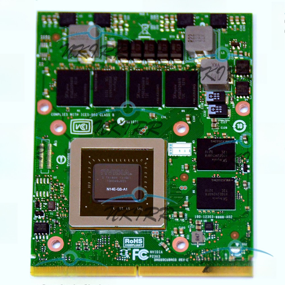DA0BDCBAC0 GTX 770M GTX770M 3G GDDR5 N14EGSA1 A000241060 for Toshiba Satellite X70A X75A Video Graph