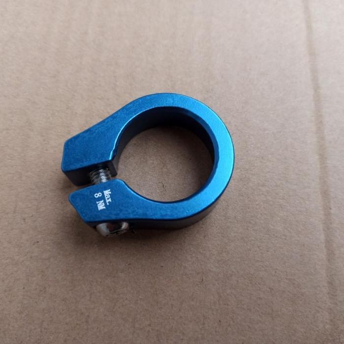 clamp seatpost 28.6mm alloy baut