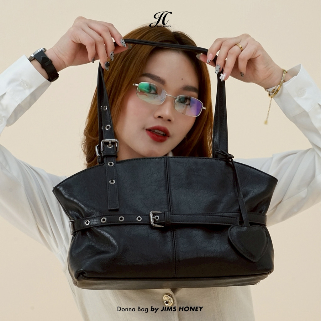 JIMS HONEY DONNA BAG  Tas Selempang dan Hand Bag Wanita Slingbag Cewek Jimshoney Trendy Elegan Kulit