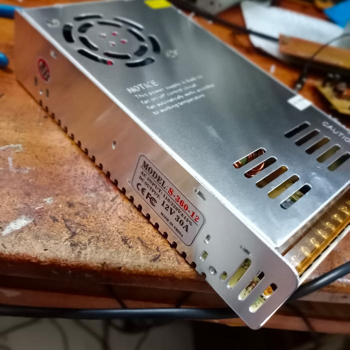 power supply 12v 30a 12V 30A 220V switching ...Eletronik