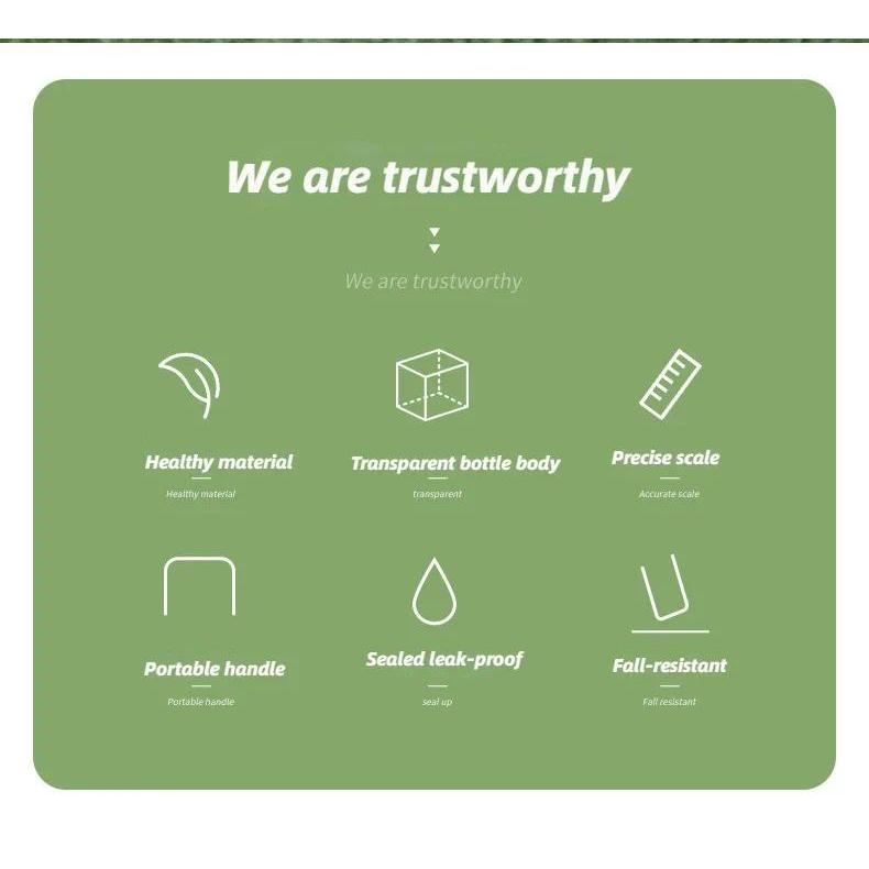 2 Liter Sports Water Bottle With Straw Large Capacity Fitness With Scale Gradient Kettle Outdoor Pla