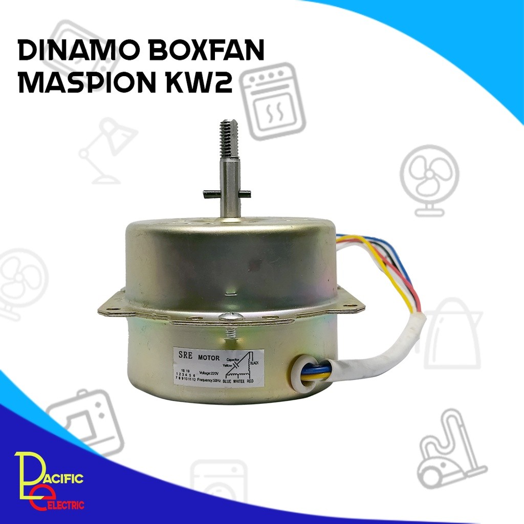 DINAMO KIPAS ANGIN KOTAK MASPION ALUMINIUM DINAMO KIPAS ANGIN BOXFAN DINAMO BOX FAN