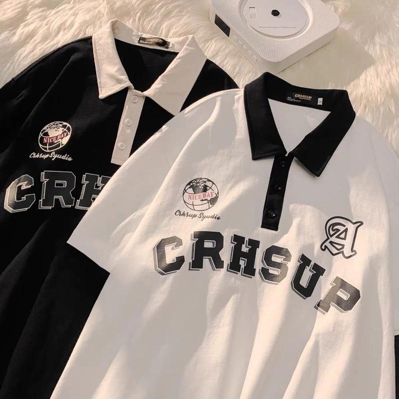 Jaket SNO STORE - Polo Pria Tebal Import Terbaru / Kaos Shirt Kerah Jumbo Oversize Korean Style Cust