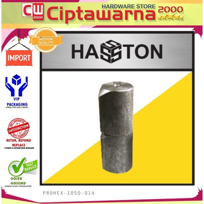 HASSTON PROHEX (1050-014) Engsel Bubut dengan Kuping 27mm bubut alat - CW1