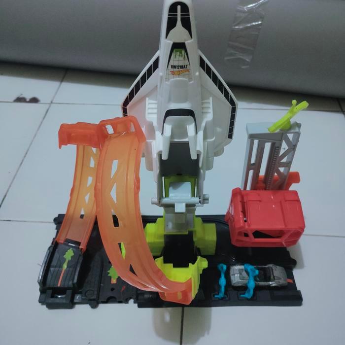 Track Hotwheels Super Rocket Blast Off bekas ARstoreS27