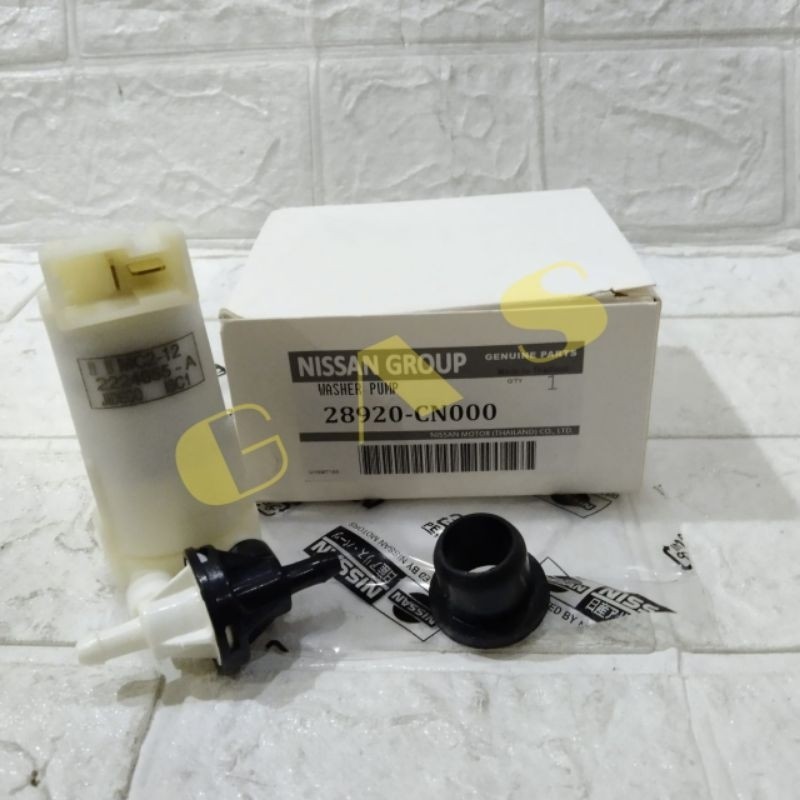 Washer pump semprotan air wiper Nissan March/ new Xtrail original