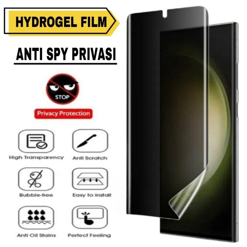 Hydrogel Spy Matte Privacy Anti Intip Anti Gores Huawei Mate X6 Huawei Mate 20 Huawei Mate 20 Lite H