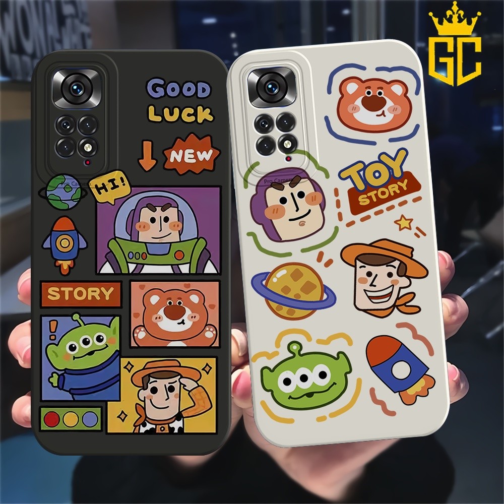 Case Oppo A15 A15S A16 A16E A16K A17 A53 A54 A55 A57 A77S 2022 - Softcase Pro Camera Motif Toy Story