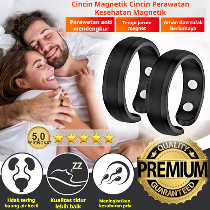 [ ORIGINAL ]gelang Pesona Pria Cincin Magnet Terapi Kesehatan Untuk Kontrol Ukur  Magnetic Healthcar