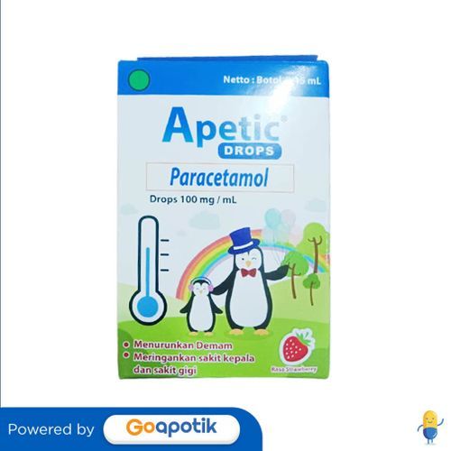 Apetic 100 Mg/Ml Rasa Strawberry Drop 15 Ml